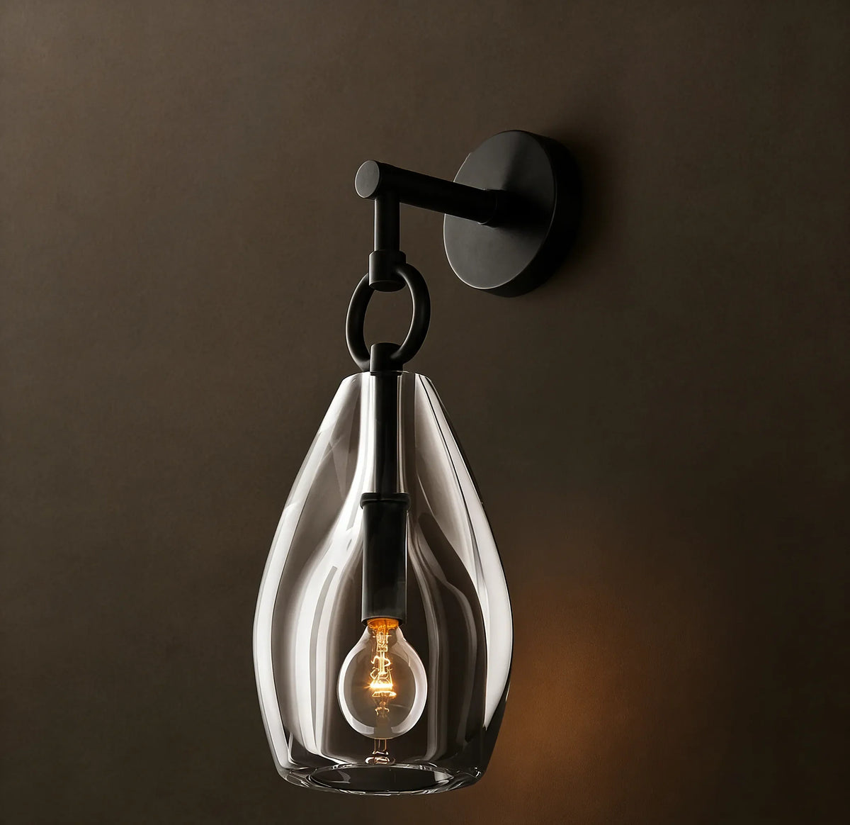 Flute Crystal Sconce - view 3