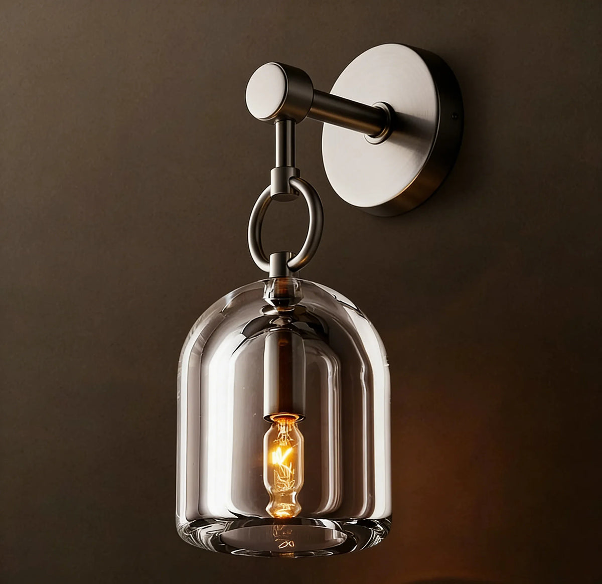 Cloche Crystal Sconce - view 3