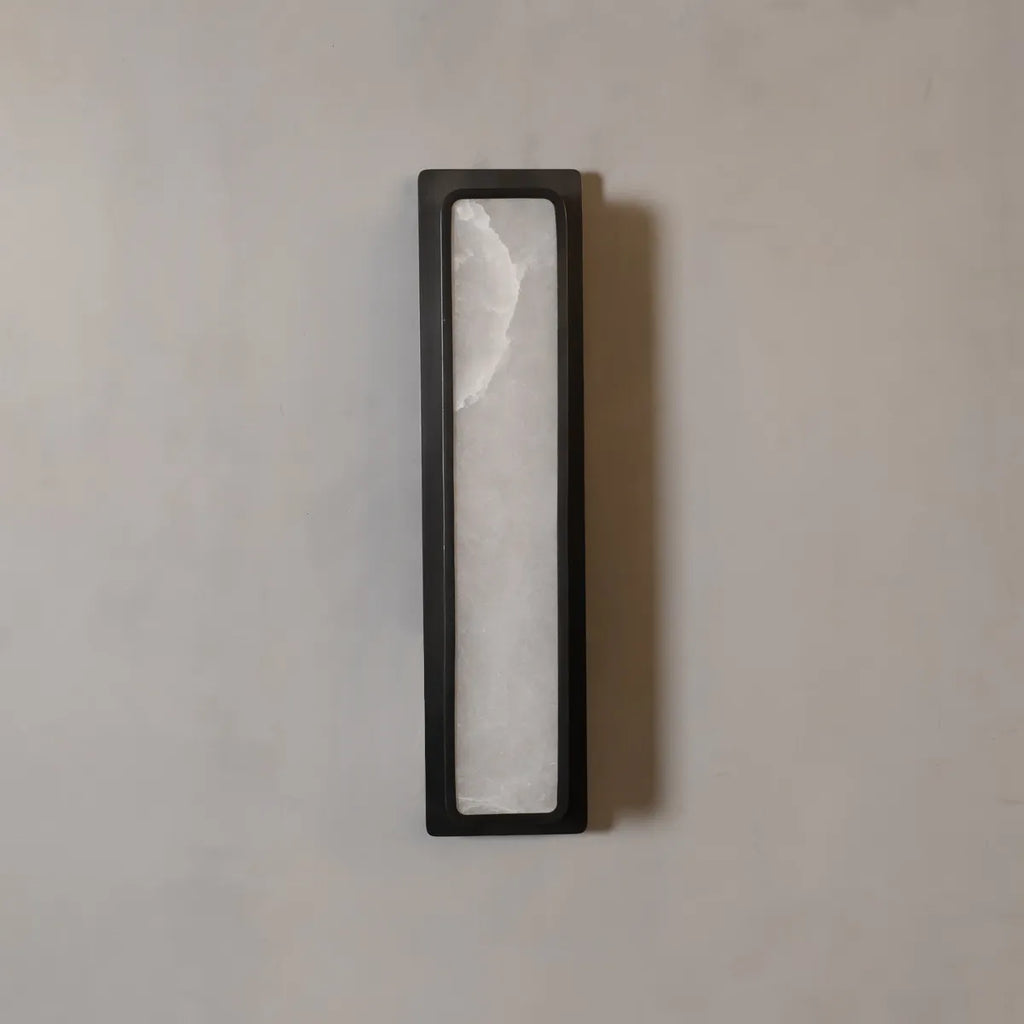Montreux Alabaster Sconce - Modern Stone Wall Light - view 4