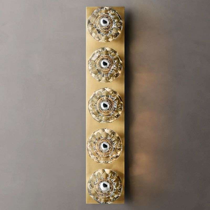 Boule De Cristal Clear Glass Linear Grand Wall Sconce - view 10
