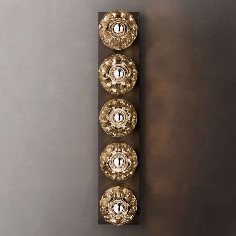 Boule De Cristal Clear Glass Linear Grand Wall Sconce - view 11
