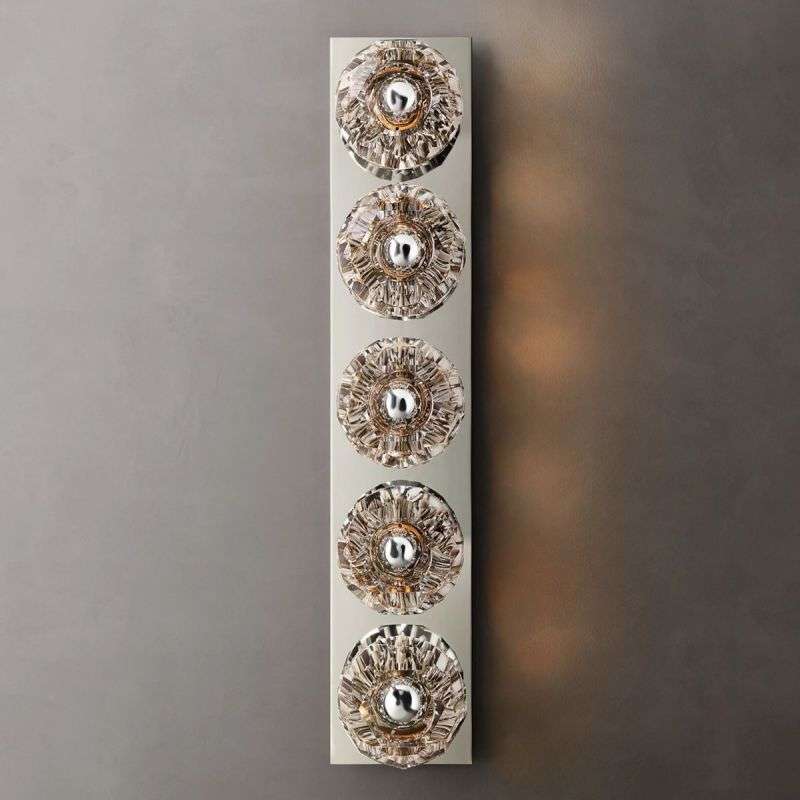 Boule De Cristal Clear Glass Linear Grand Wall Sconce - view 12