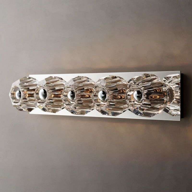 Boule De Cristal Clear Glass Linear Grand Wall Sconce - view 3