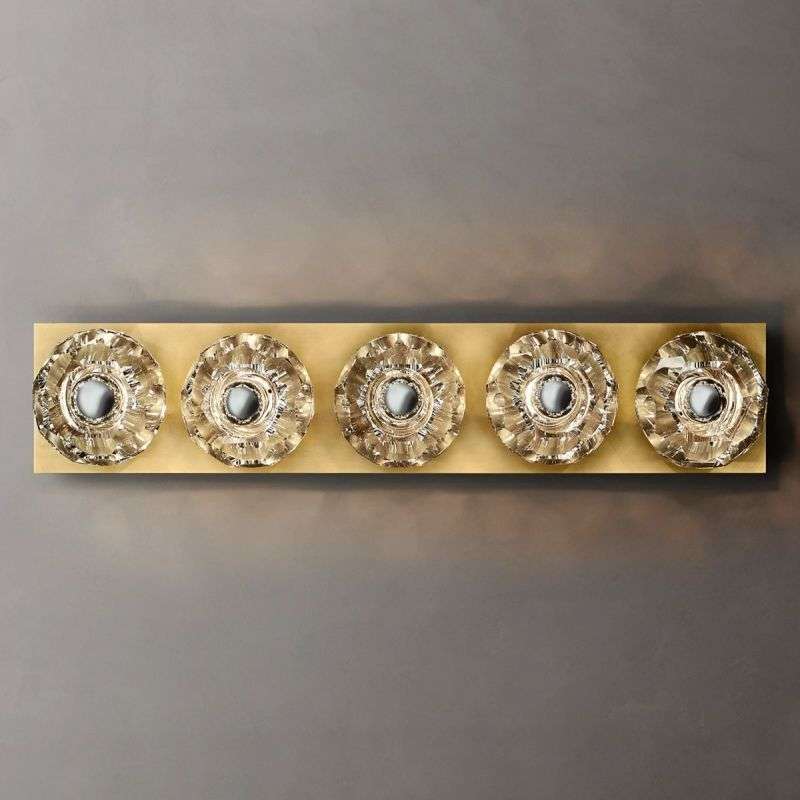 Boule De Cristal Clear Glass Linear Grand Wall Sconce - view 4