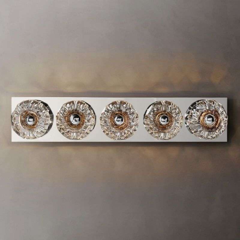 Boule De Cristal Clear Glass Linear Grand Wall Sconce - view 6