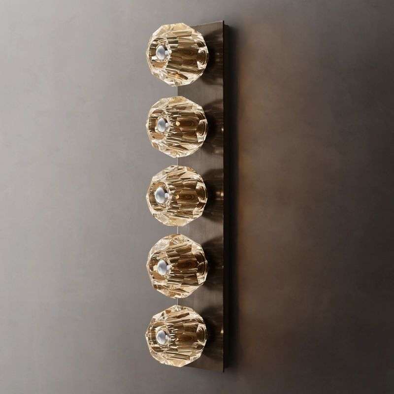 Boule De Cristal Clear Glass Linear Grand Wall Sconce - view 8