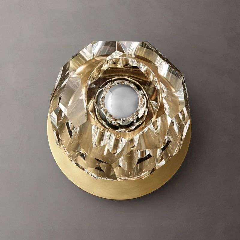 Boule De Cristal Clear Glass Petite Wall Sconce - view 4