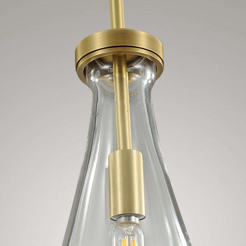 Rain Drops 3 Lights Cord Round Chandelier - view 13
