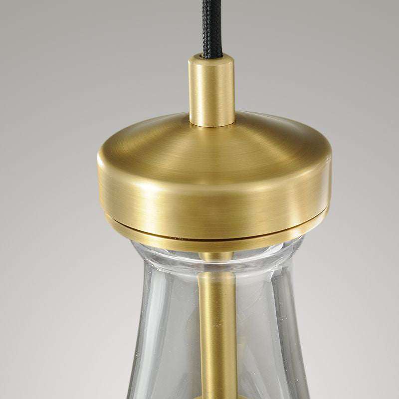 Rain Drops 3-Light Rectangular Chandelier - view 7