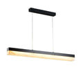Alabaster Simple Linear Kitchen Island Chandelier - view 5