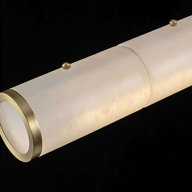 Alabaster Cylindrical Chandelier - view 4
