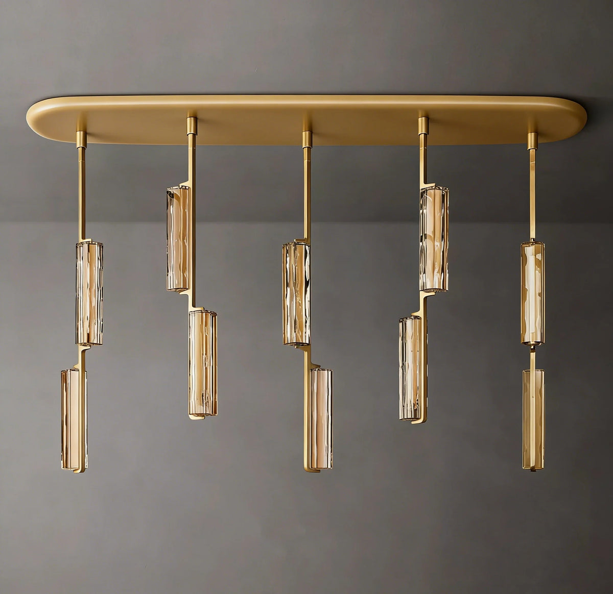 Linear Chandelier 54" - view 1