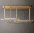 Triple Bar Linear Chandelier - view 1