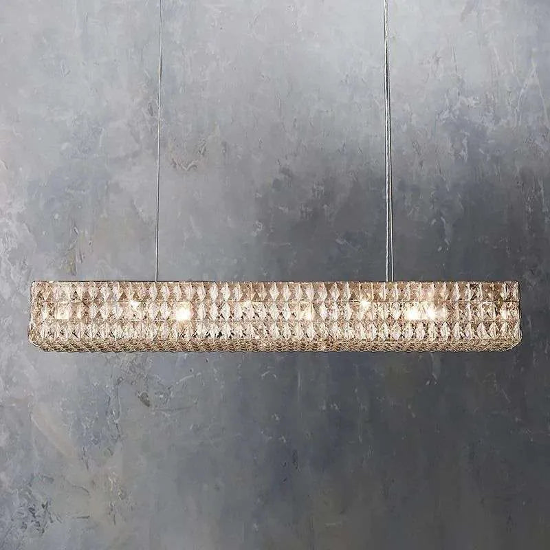 Bayview Crystal Linear Chandelier - view 1