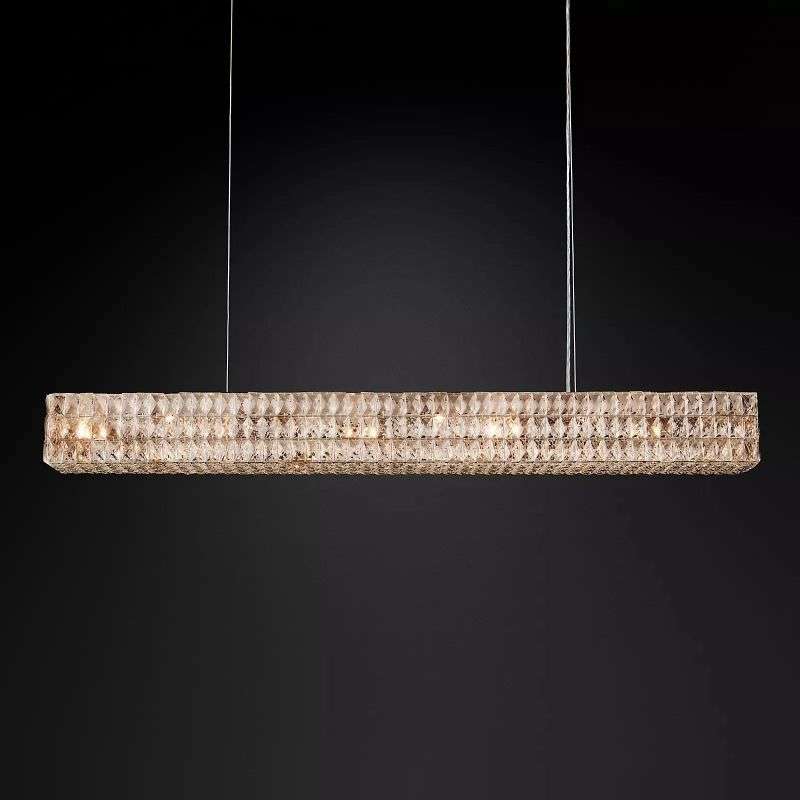 Bayview Crystal Linear Chandelier - view 7