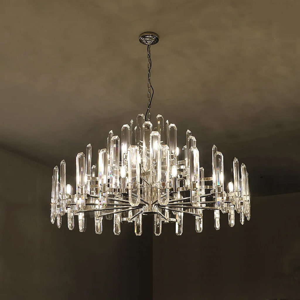 Bonnington Round Chandelier 48" - Classic Elegance & Radiant Ambiance - view 1