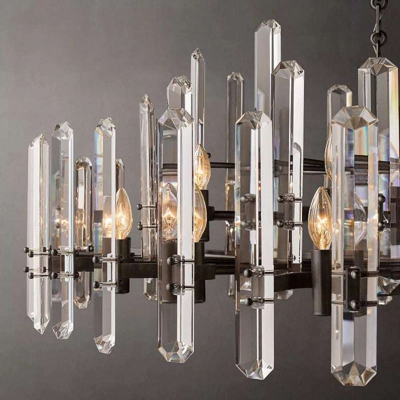 Bonnington Round Chandelier 48" - Classic Elegance & Radiant Ambiance - view 11
