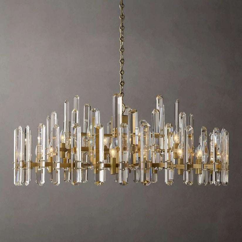 Bonnington Round Chandelier 48" - Classic Elegance & Radiant Ambiance - view 12