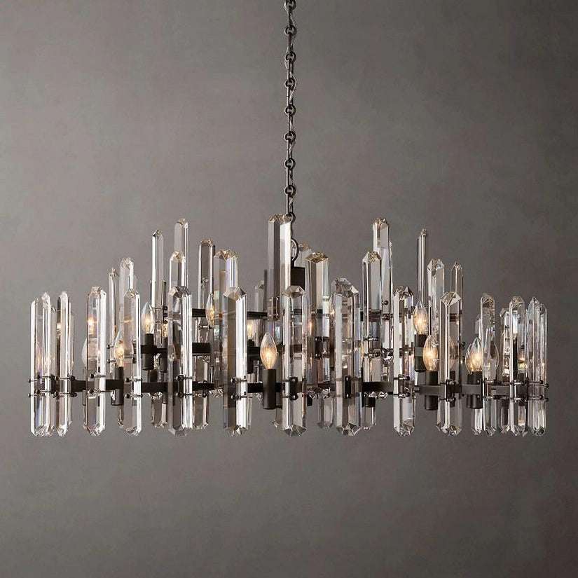 Bonnington Round Chandelier 48" - Classic Elegance & Radiant Ambiance - view 13
