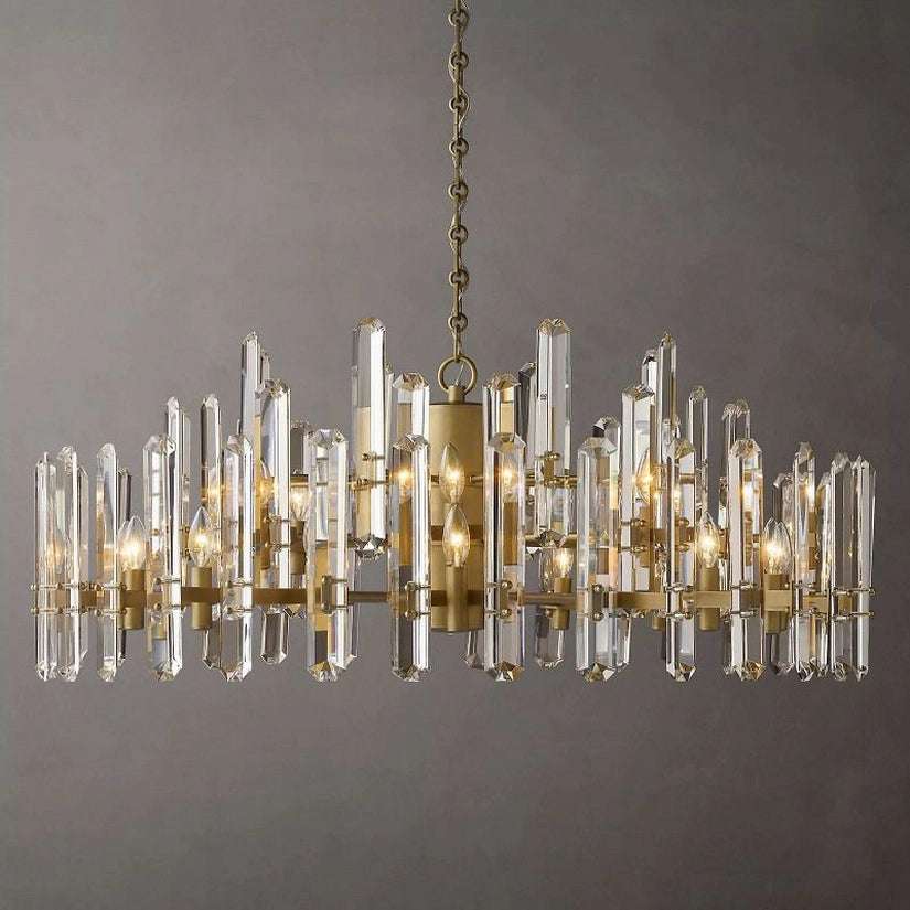 Bonnington Round Chandelier 48" - Classic Elegance & Radiant Ambiance - view 7