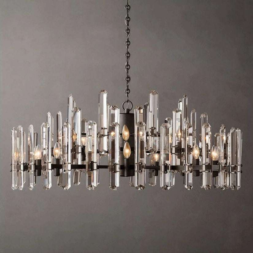 Bonnington Round Chandelier 48" - Classic Elegance & Radiant Ambiance - view 8