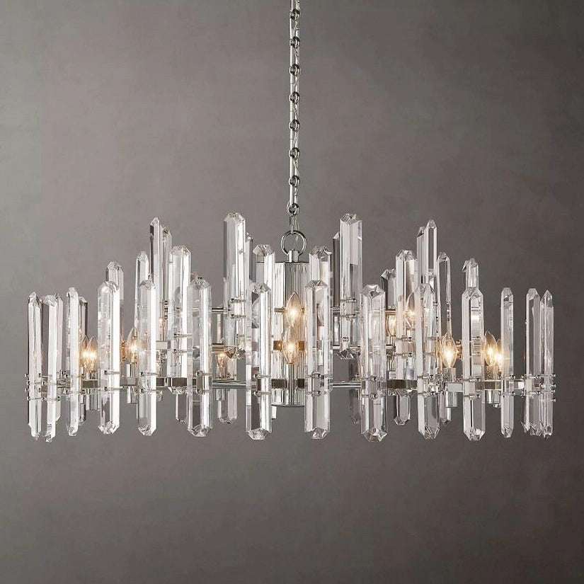 Bonnington Round Chandelier 48" - Classic Elegance & Radiant Ambiance - view 9