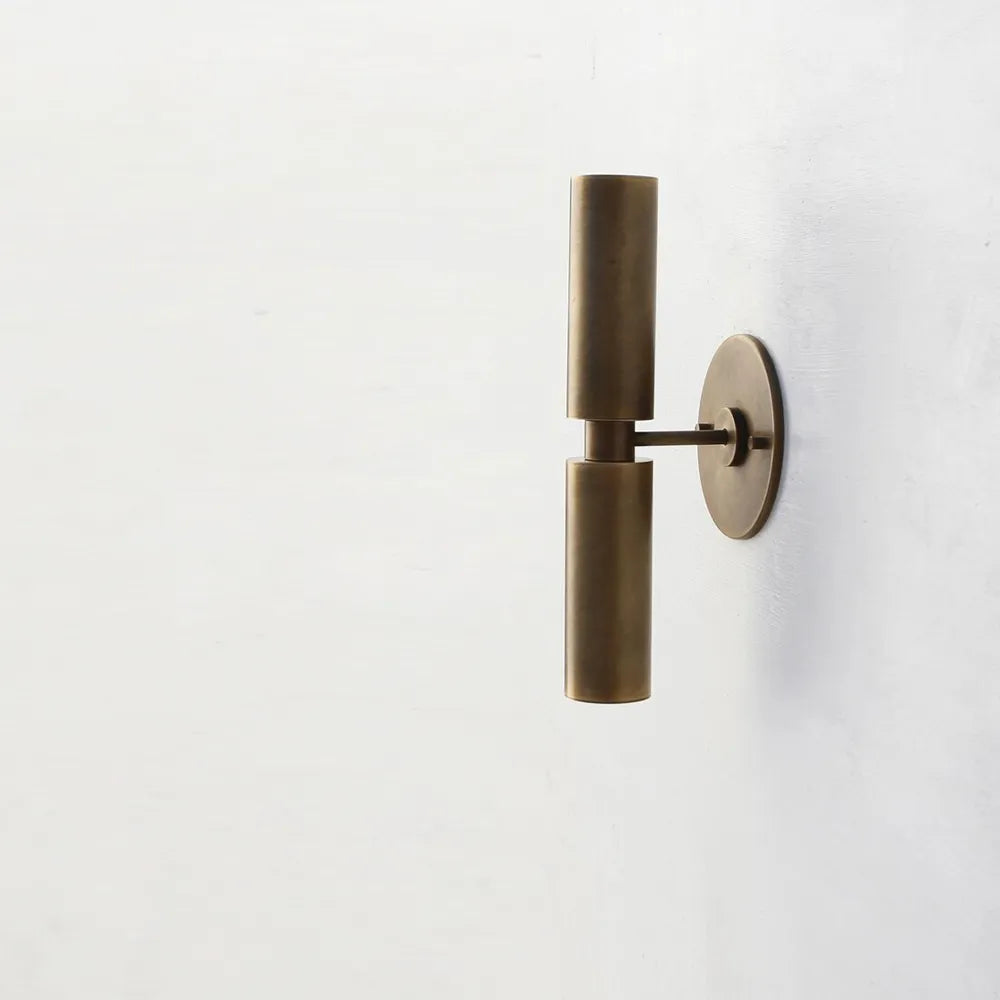 Handmade Vintage Solid Brass Wall Lamp - view 4
