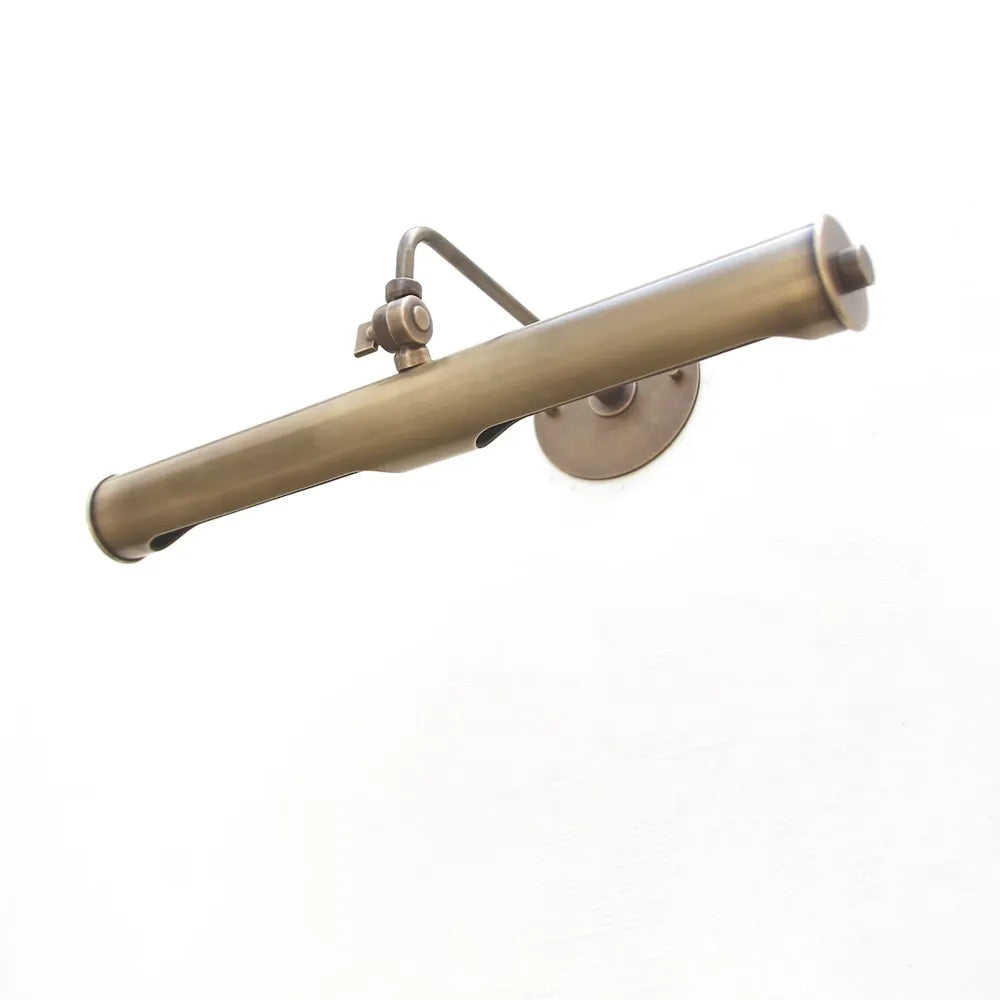 Vintage Brass Painting Lamp, Modern Art Wall Light for Home Decor - view 3