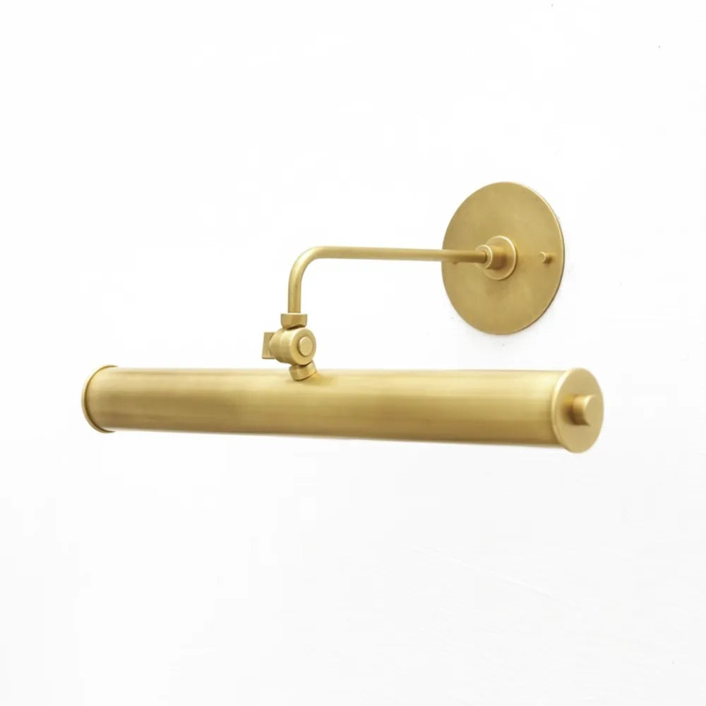 Vintage Brass Painting Lamp, Modern Art Wall Light for Home Decor - view 8