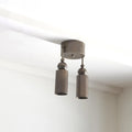 Mid-Century Brass 1950s Double Ended Ceiling Spotlight - view 2