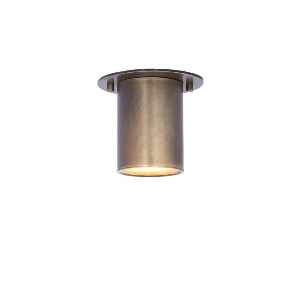Modern Brass Cylindrical Ceiling Spotlight for Recessed Lighting - view 3