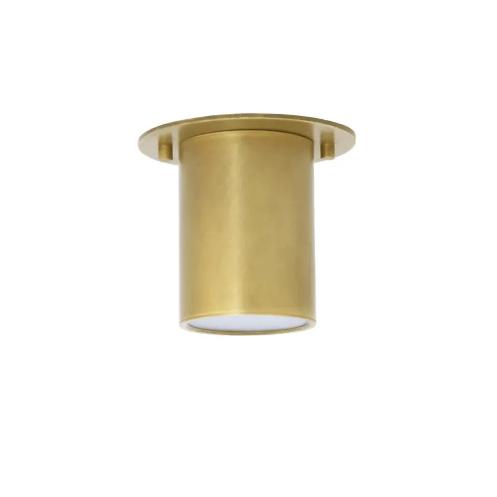 Modern Brass Cylindrical Ceiling Spotlight for Recessed Lighting - view 7