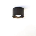 Vintage Brass Ceiling Spotlight, Simple Milky Glass Shade - view 5