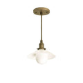 Simple Glass Pendant Light – Exquisite Kitchen Island Hanging Lamp - view 1