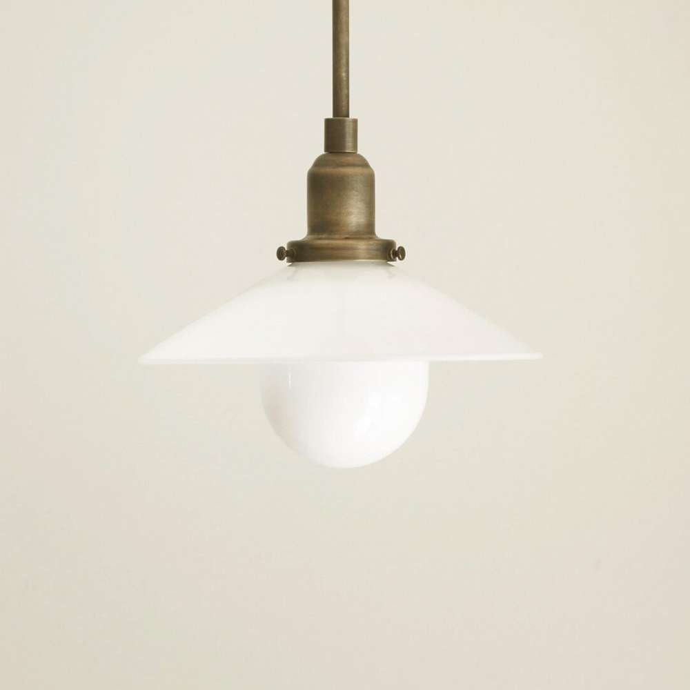 Simple Glass Pendant Light – Exquisite Kitchen Island Hanging Lamp - view 2
