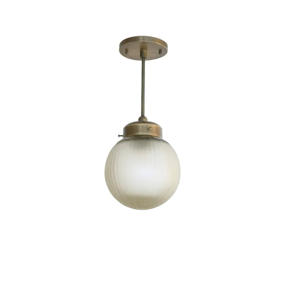 Vintage Brass Pendant Chandelier – Classic Kitchen Island Lighting - view 2