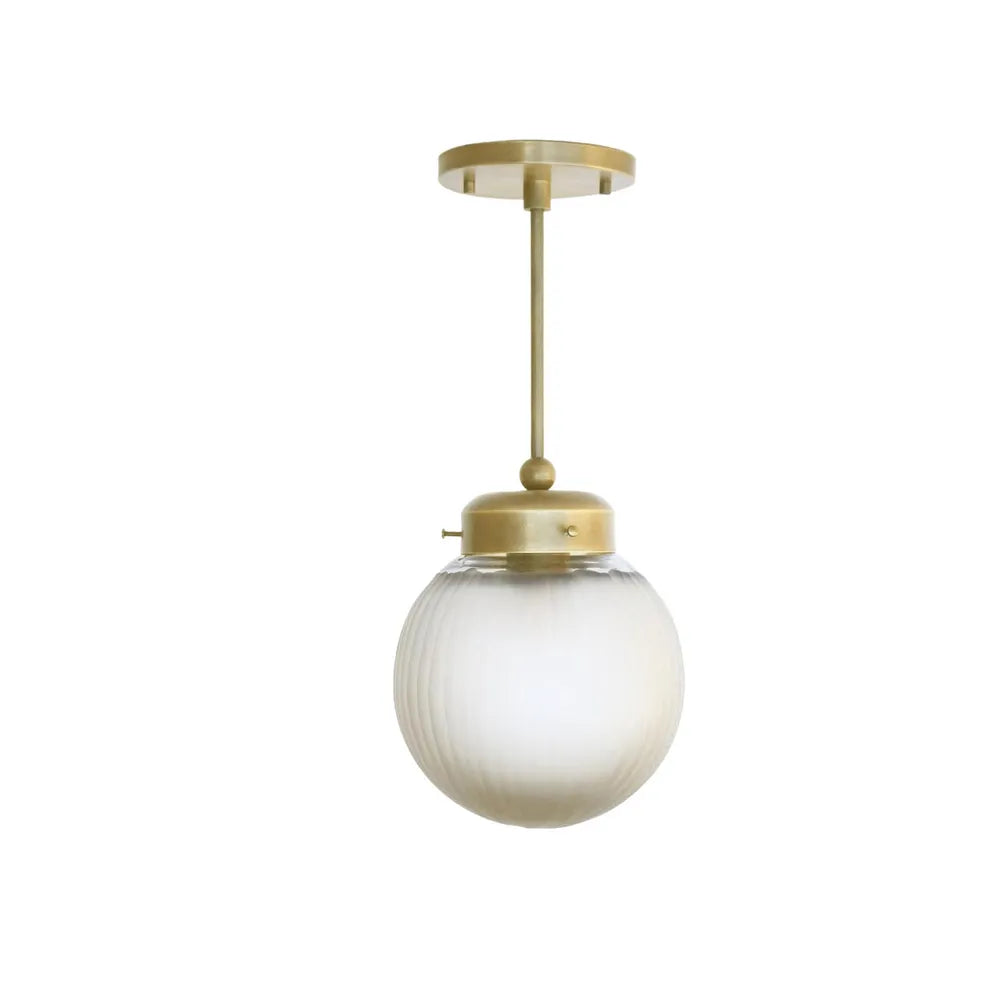 Vintage Brass Pendant Chandelier – Classic Kitchen Island Lighting - view 4