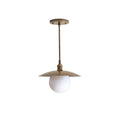 Elegant Brass Chandelier – Mid-Century Pendant for Kitchen Island - view 6