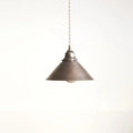 Industrial Brass Pendant Light – Vintage Kitchen Island Hanging Lamp - view 1