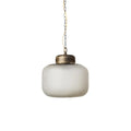 Modern Brass Glass Chandelier – Chain Pendant for Kitchen Island - view 3