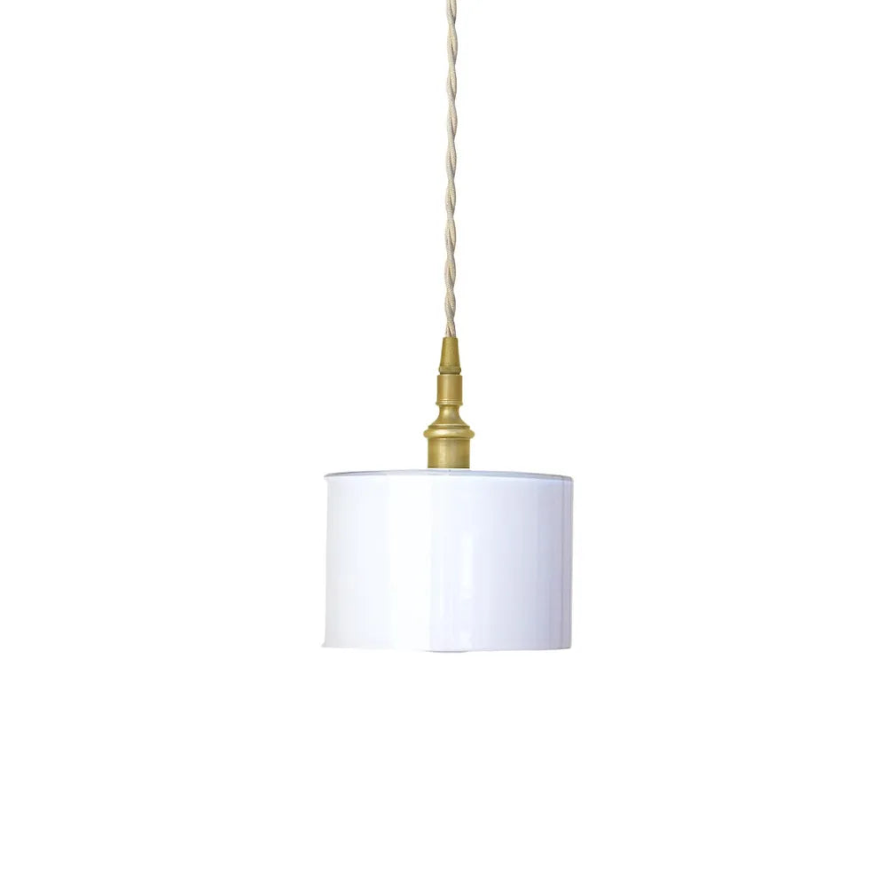 Milky White Glass Pendant Light – Minimalist Kitchen Island Lighting - view 4