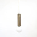 Medieval Minimalist Brass Pendant Light – Vintage Kitchen Island Lamp - view 1