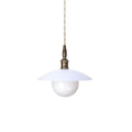 Vintage Industrial Glass Pendant Light for Kitchen Island - view 2