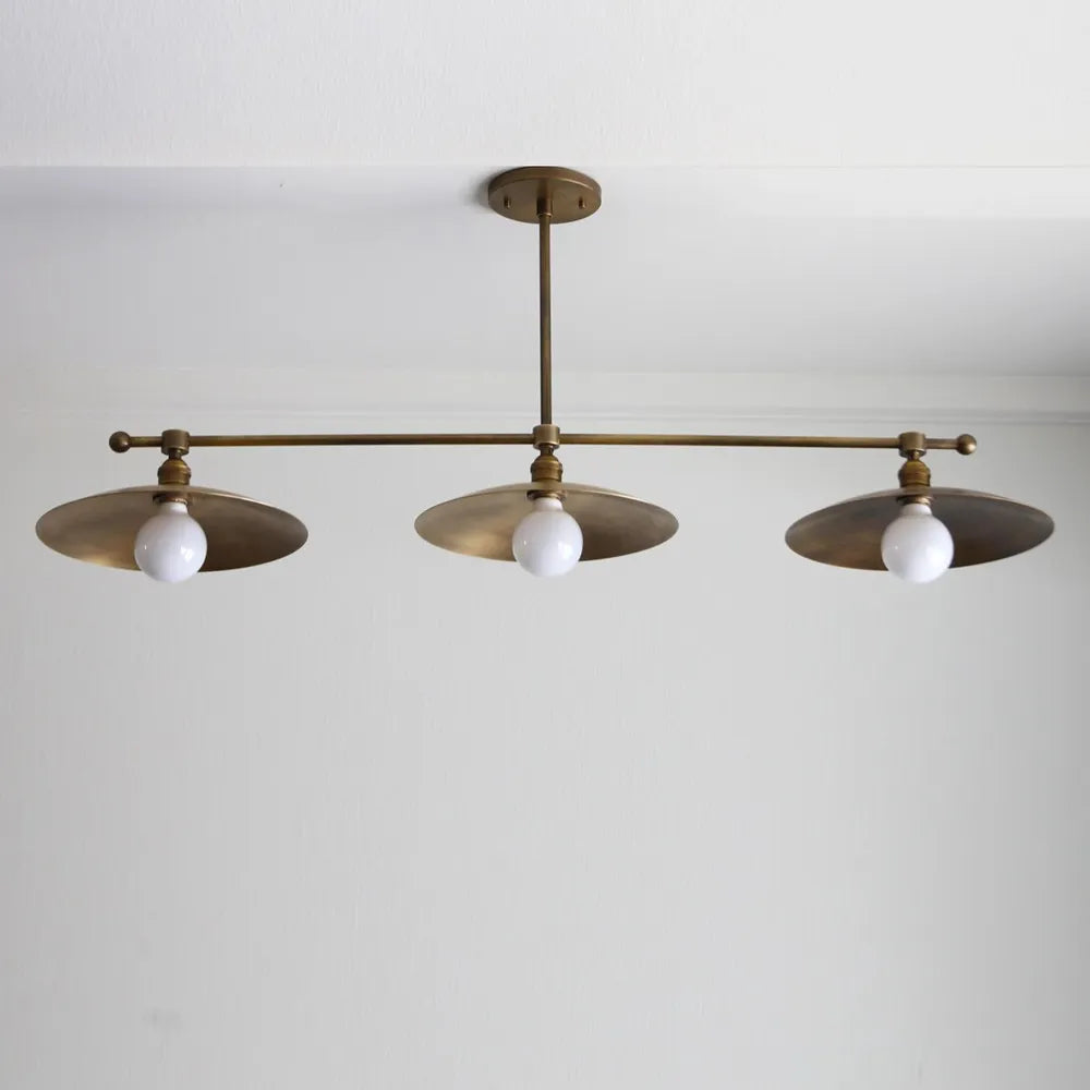Medieval Brass Chandelier – Modern Kitchen Island Chandelier - view 3