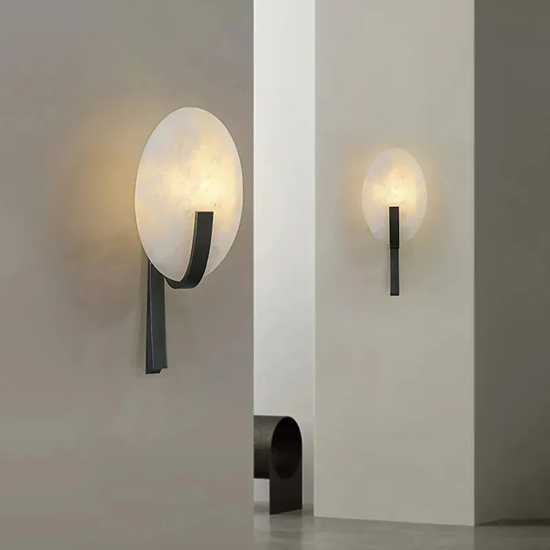 Alabaster Wall Lamp – Modern Wall Sconce for Elegant Home Lighting - view 4