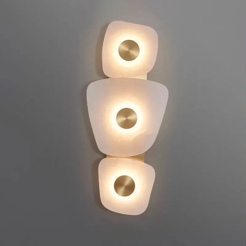 Holmdel Alabaster Wall Sconce for Interior Lighting - view 3