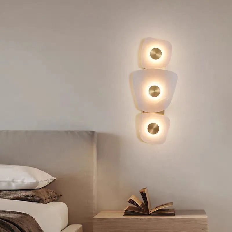 Holmdel Alabaster Wall Sconce for Interior Lighting - view 4