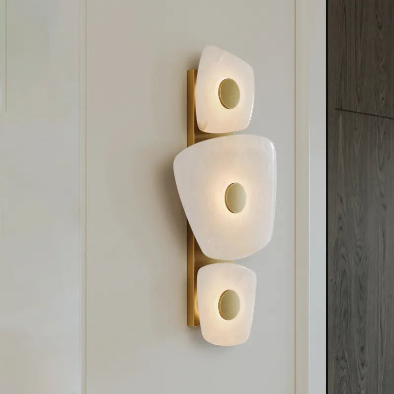 Holmdel Alabaster Wall Sconce for Interior Lighting - view 6