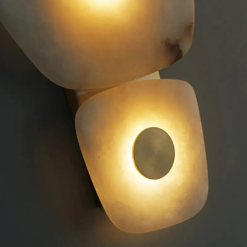 Holmdel Alabaster Wall Sconce for Interior Lighting - view 7