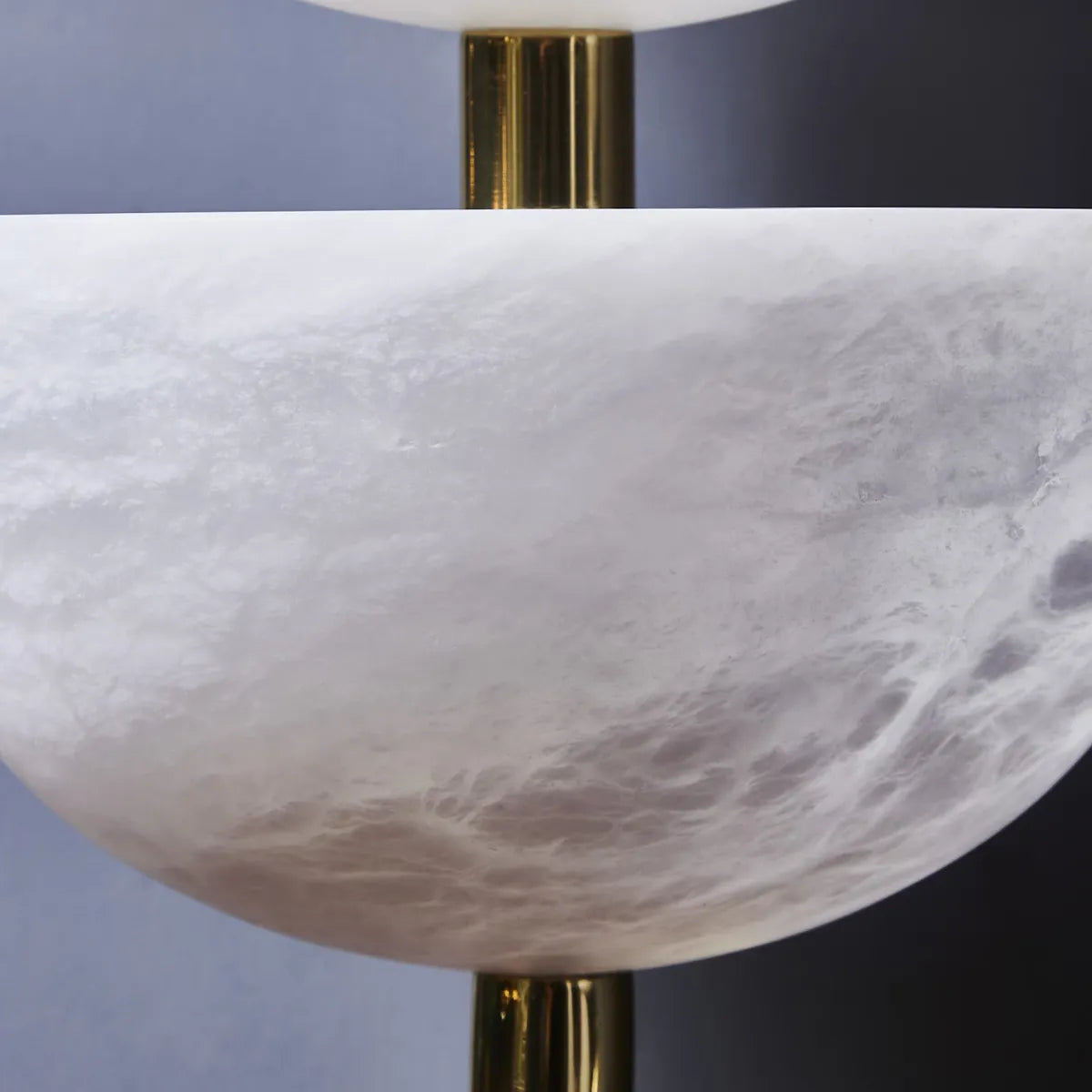 Modern Minimalist Art Triple Alabaster Wall Lamp 5.9" - view 7